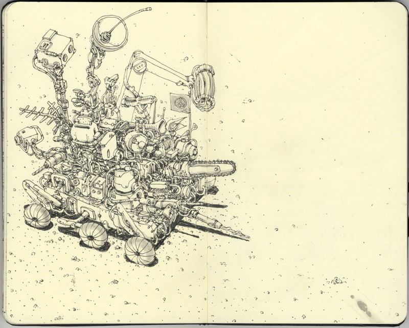 Illustration for article titled A Collection of Incredible and Inspiring Mars Curiosity Rover Art